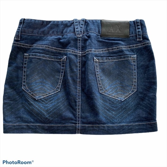Armani denim  skirt size 2 - Picture 3 of 9